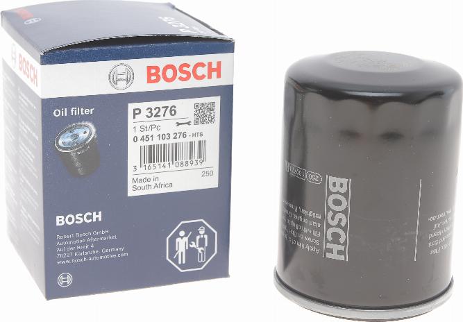 BOSCH 0 451 103 276 - Oil Filter autospares.lv