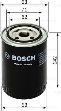 BOSCH 0 451 203 005 - Oil Filter autospares.lv