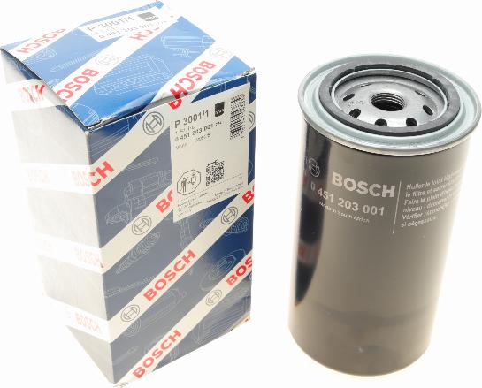 BOSCH 0 451 203 001 - Oil Filter autospares.lv