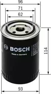 BOSCH 0 451 203 108 - Oil Filter autospares.lv