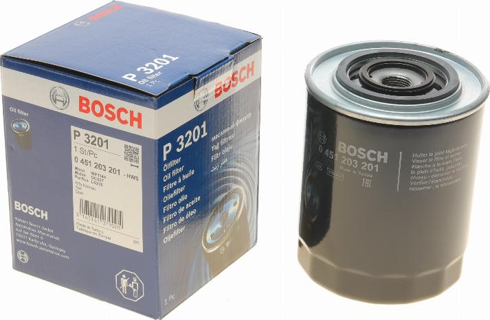 BOSCH 0 451 203 201 - Oil Filter autospares.lv