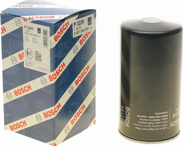 BOSCH 0 451 203 220 - Oil Filter autospares.lv