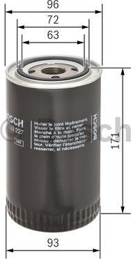 BOSCH 0 451 203 227 - Oil Filter autospares.lv