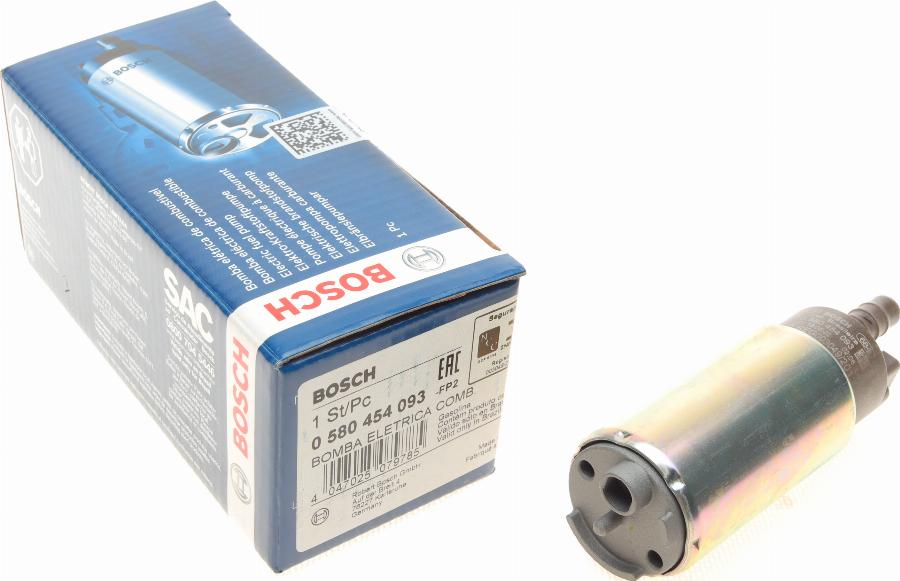 BOSCH 0 580 454 093 - Fuel Pump autospares.lv