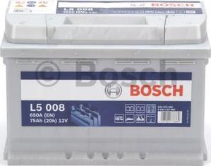 BOSCH 0 092 L50 080 - Starter Battery autospares.lv