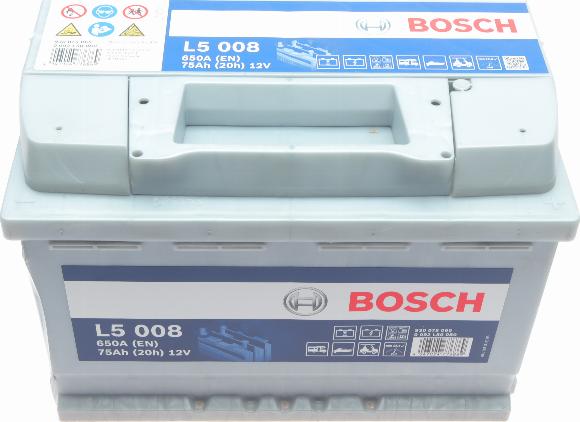 BOSCH 0 092 L50 080 - Starter Battery autospares.lv