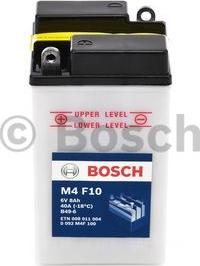 BOSCH 0 092 M4F 100 - Starter Battery autospares.lv