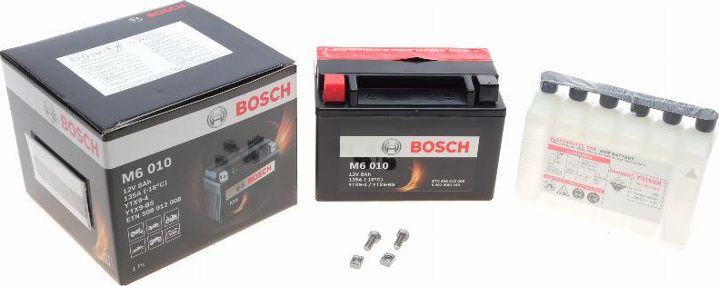 BOSCH 0 092 M60 100 - Starter Battery autospares.lv