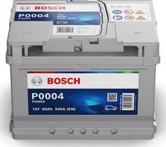 BOSCH 0 092 P00 040 - Starter Battery autospares.lv
