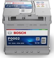 BOSCH 0 092 P00 020 - Starter Battery autospares.lv