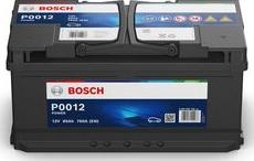BOSCH 0 092 P00 120 - Starter Battery autospares.lv