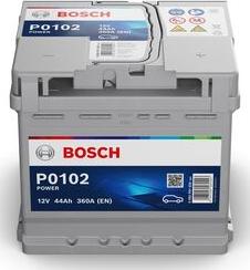 BOSCH 0 092 P01 020 - Starter Battery autospares.lv