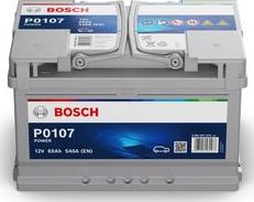 BOSCH 0 092 P01 070 - Starter Battery autospares.lv