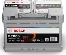 BOSCH 0 092 PE0 080 - Starter Battery autospares.lv