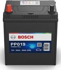 BOSCH 0 092 PP0 190 - Starter Battery autospares.lv