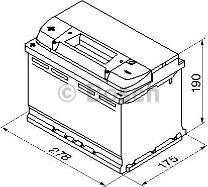 BOSCH 0 092 S40 090 - Starter Battery autospares.lv