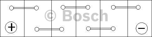 BOSCH 0 092 S40 090 - Starter Battery autospares.lv