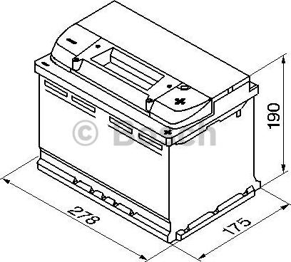 BOSCH 0 092 S40 080 - Starter Battery autospares.lv