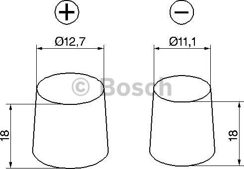 BOSCH 0 092 S40 220 - Starter Battery autospares.lv