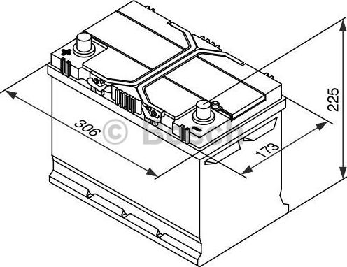 BOSCH 0 092 S40 290 - Starter Battery autospares.lv