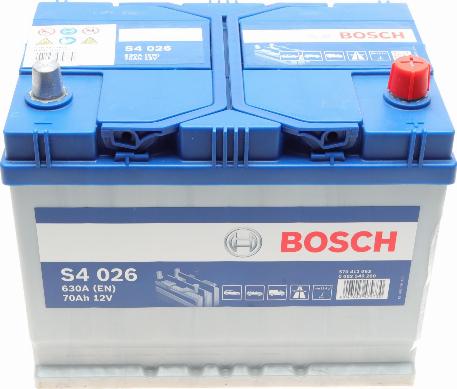 BOSCH 0 092 S40 260 - Starter Battery autospares.lv