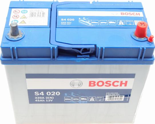 BOSCH 0 092 S40 200 - Starter Battery autospares.lv