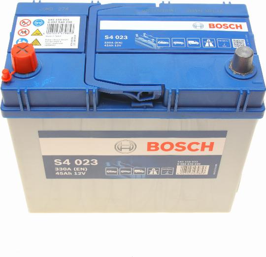 BOSCH 0 092 S40 230 - Starter Battery autospares.lv