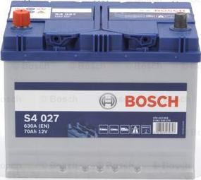 BOSCH 0 092 S40 270 - Starter Battery autospares.lv