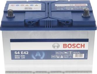 BOSCH 0 092 S4E 420 - Starter Battery autospares.lv