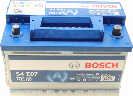 BOSCH 0 092 S4E 070 - Starter Battery autospares.lv