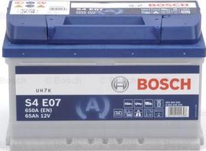 BOSCH 0 092 S4E 070 - Starter Battery autospares.lv