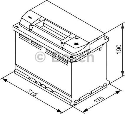 BOSCH 0 092 S5E 110 - Starter Battery autospares.lv