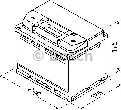 BOSCH 0 092 S50 040 - Starter Battery autospares.lv