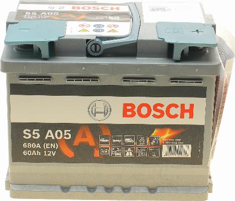 BOSCH 0 092 S5A 050 - Starter Battery autospares.lv