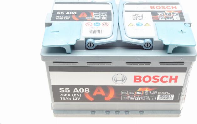 BOSCH 0 092 S5A 080 - Starter Battery autospares.lv