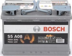 BOSCH 0 092 S5A 080 - Starter Battery autospares.lv