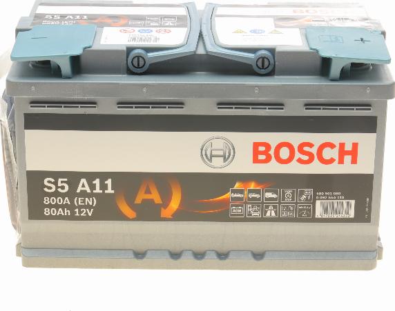 BOSCH 0 092 S5A 110 - Starter Battery autospares.lv