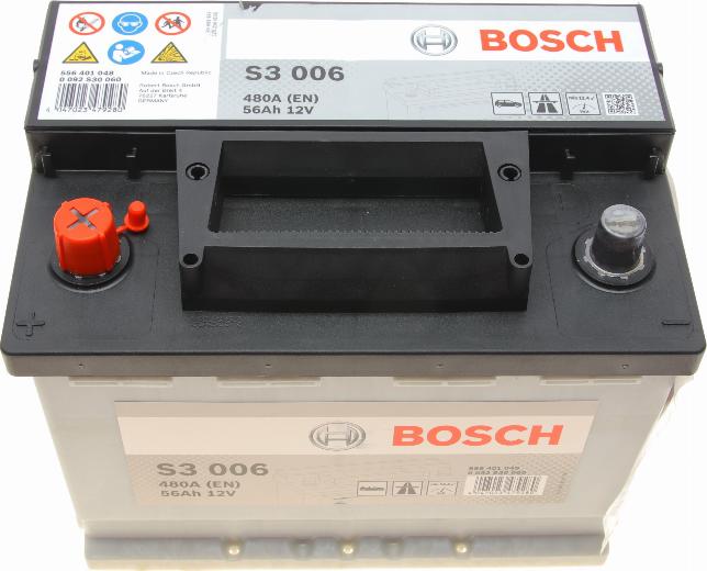 BOSCH 0 092 S30 060 - Starter Battery autospares.lv