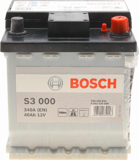 BOSCH 0 092 S30 000 - Starter Battery autospares.lv