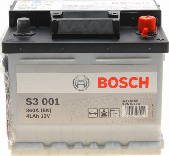 BOSCH 0 092 S30 010 - Starter Battery autospares.lv