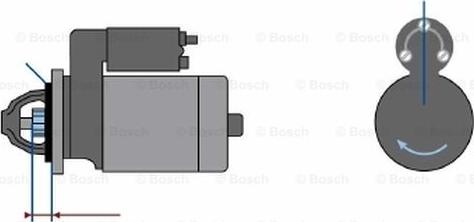 BOSCH 9 000 141 101 - Starter autospares.lv