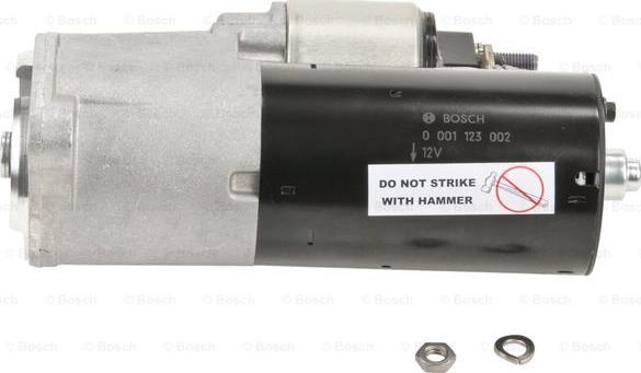 BOSCH 0 001 123 002 - Starter autospares.lv