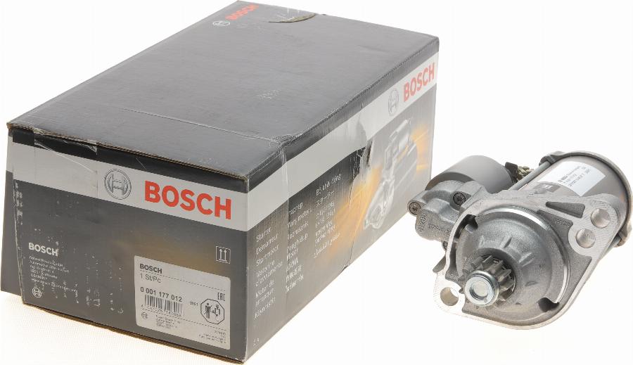 BOSCH 0 001 177 012 - Starter autospares.lv