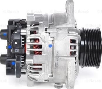 BOSCH 0 124 555 040 - Alternator autospares.lv