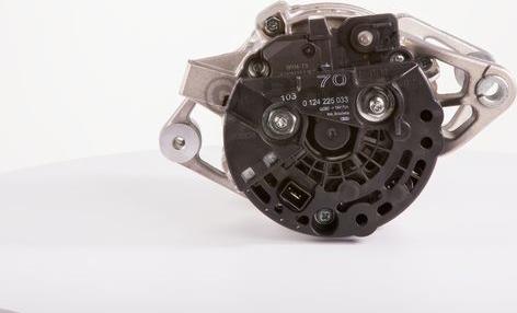 BOSCH 0 124 225 033 - Alternator autospares.lv