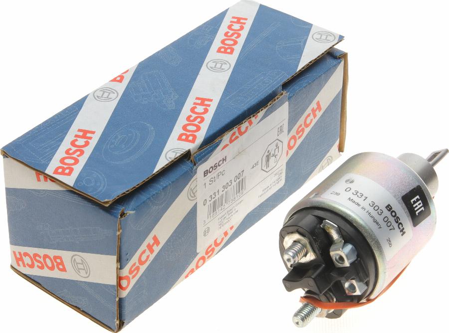 BOSCH 0 331 303 007 - Solenoid Switch, starter autospares.lv