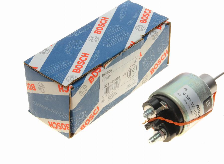 BOSCH 0 331 303 070 - Solenoid Switch, starter autospares.lv