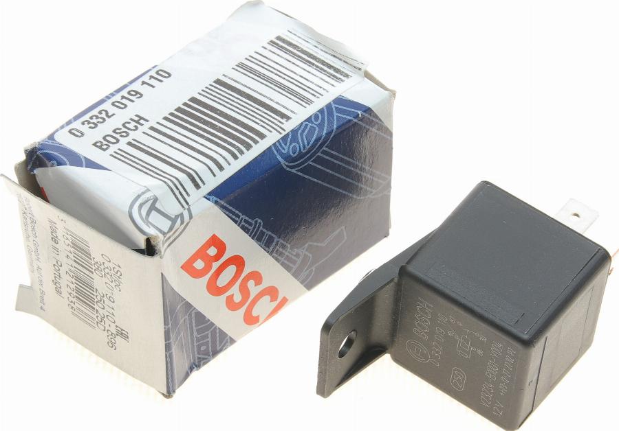 BOSCH 0 332 019 110 - Relay, fuel pump autospares.lv