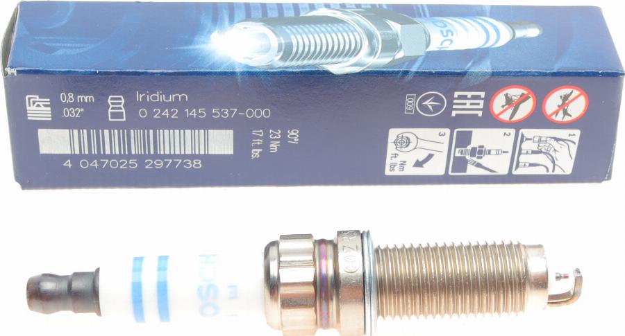 BOSCH 0 242 145 537 - Spark Plug autospares.lv