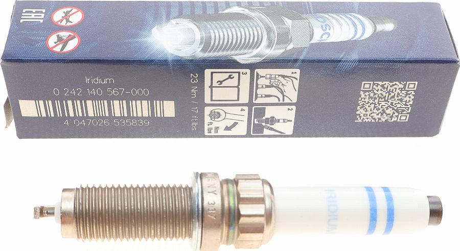 BOSCH 0 242 140 567 - Spark Plug autospares.lv